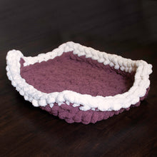 Load image into Gallery viewer, Lilac &amp; Ivory Pet Bed
