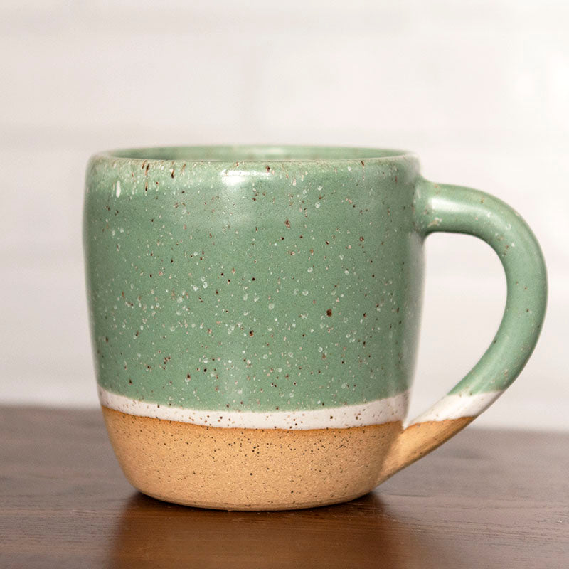 Green Drip Mug