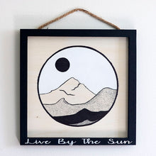 Load image into Gallery viewer, Live By The Sun / Love By The Moon Wall Decor Set
