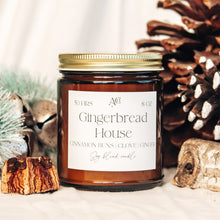 Load image into Gallery viewer, Gingerbread House Candle
